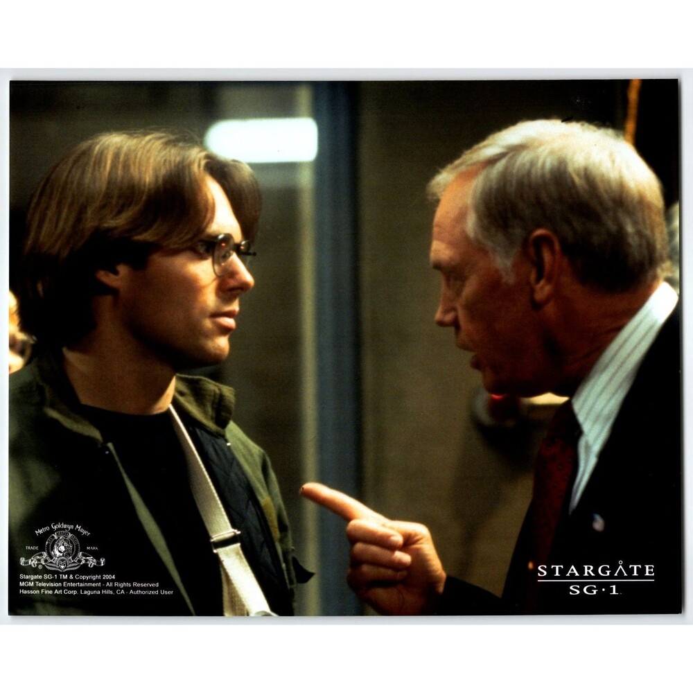 2004 Stargate SG-1 Press Photo Military Drama TV Show MGM